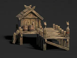 Valhalla’s Gateway: The Viking Dock