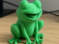 Grenouille joyeuse – figurine cartoon — photo 1