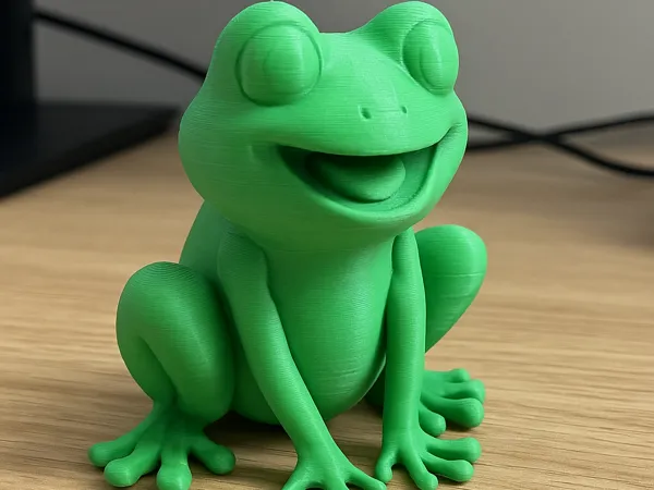 Grenouille joyeuse – figurine cartoon