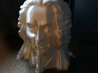 j.s Bach bust