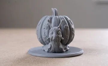 Adorno temático: Pumpkinback Snail — vista de referencia 4
