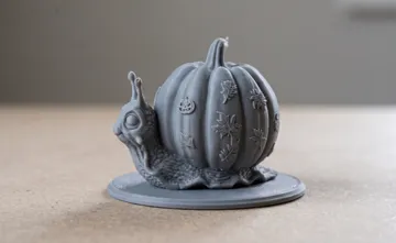 Adorno temático: Pumpkinback Snail — vista de referencia 5