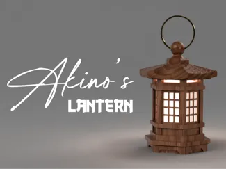 Japanese style lantern LED tealight cover