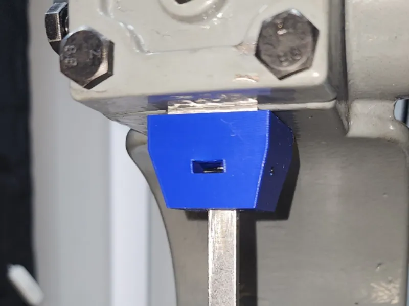 HF Arbor Press Adapter for Leather Hole Prongs
