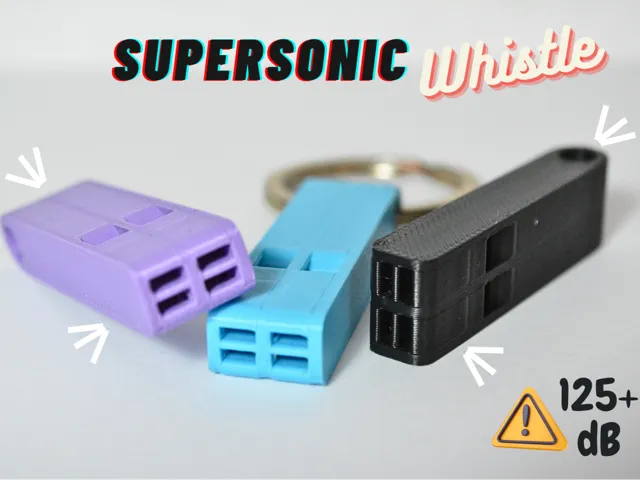 Supersonic Whistle – Loud, Made to Be Heard