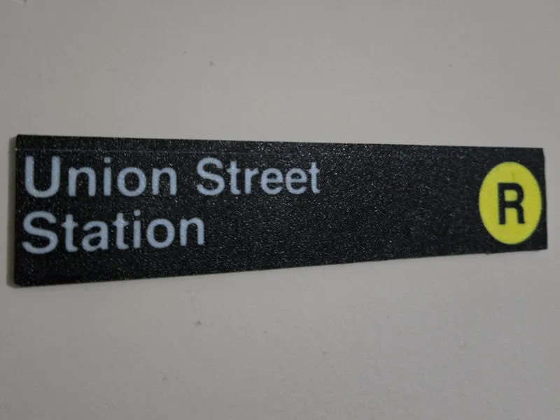 Union Street Station (MTA Signs)