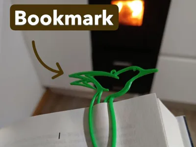 Hummingbird Bookmark