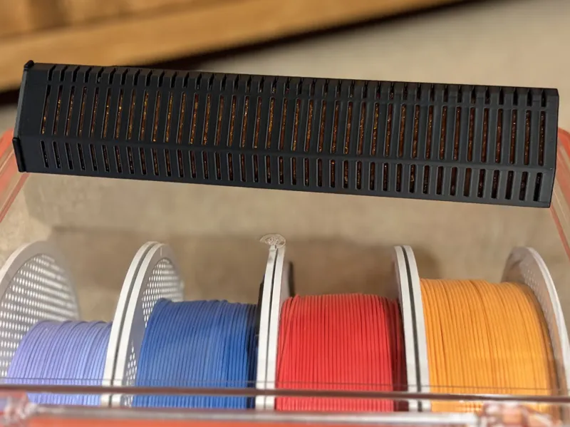 Spool-Ready Dry-Box Desiccant/Silica Holder