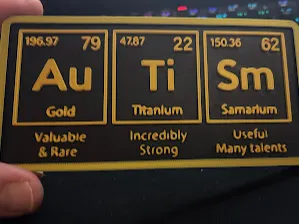 Autism Scientific Element Sign