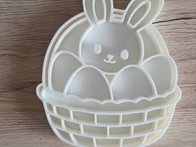 Basket Bunny sessory play tray