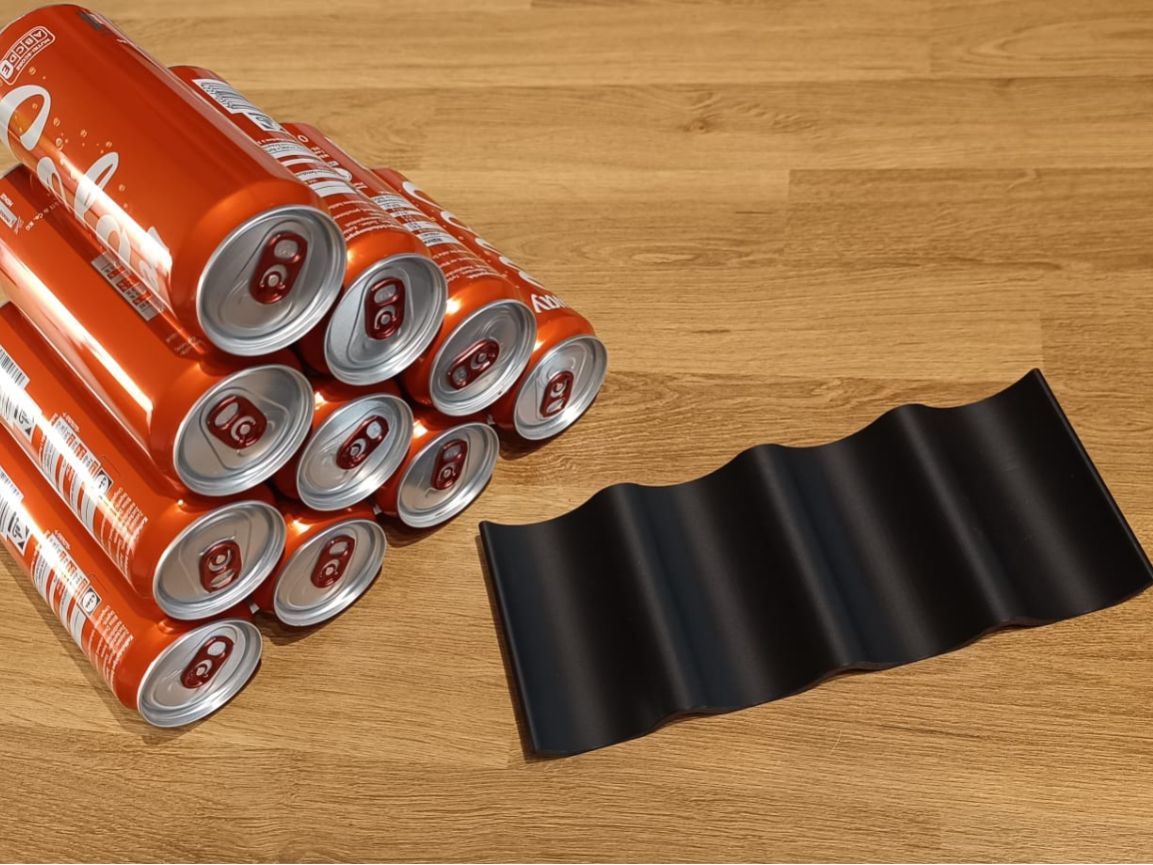 FridgeTetris Getränke-Dosen Ø57mm Stapelplatte