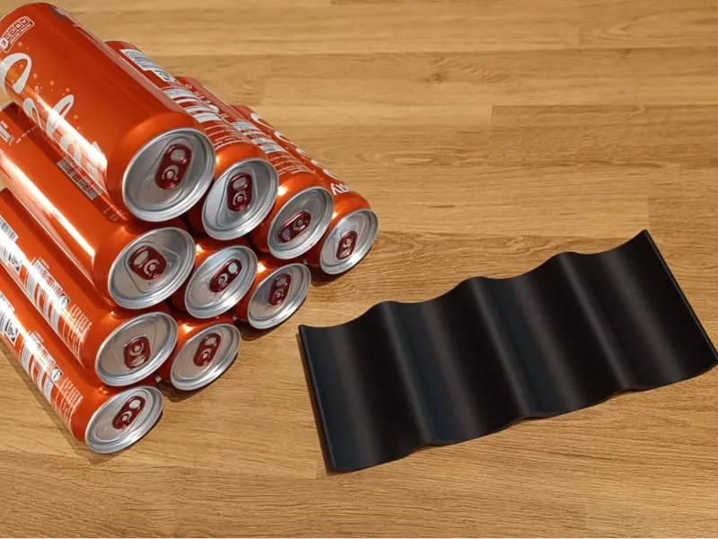 FridgeTetris Getränke-Dosen Ø57mm Stapelplatte