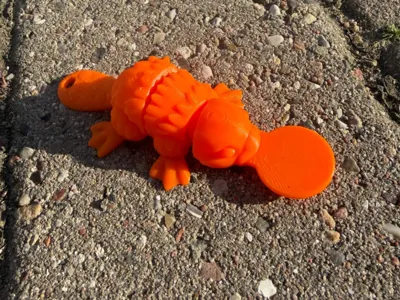 Platypus Keychain
