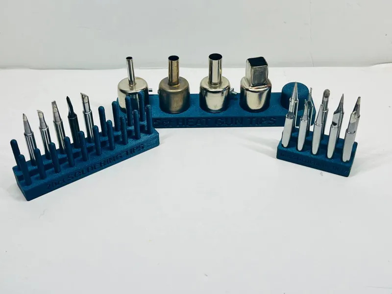 Soldering Tip & Heat Gun Nozzle Organizer