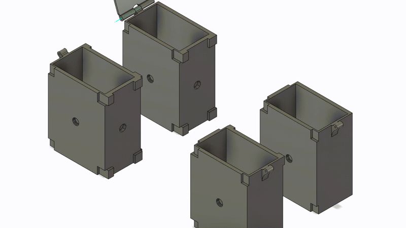 YuGiOh Modular Deck Box