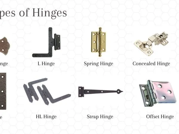 hinges for ornamental box