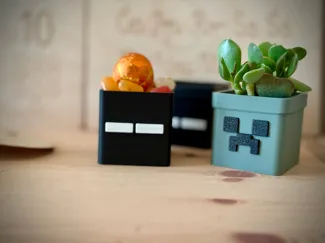 BlockTreat – Minecraft-Inspired Candy & Plant Pot