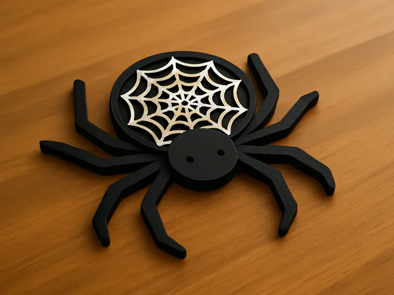 Spider Web Drink Coaster