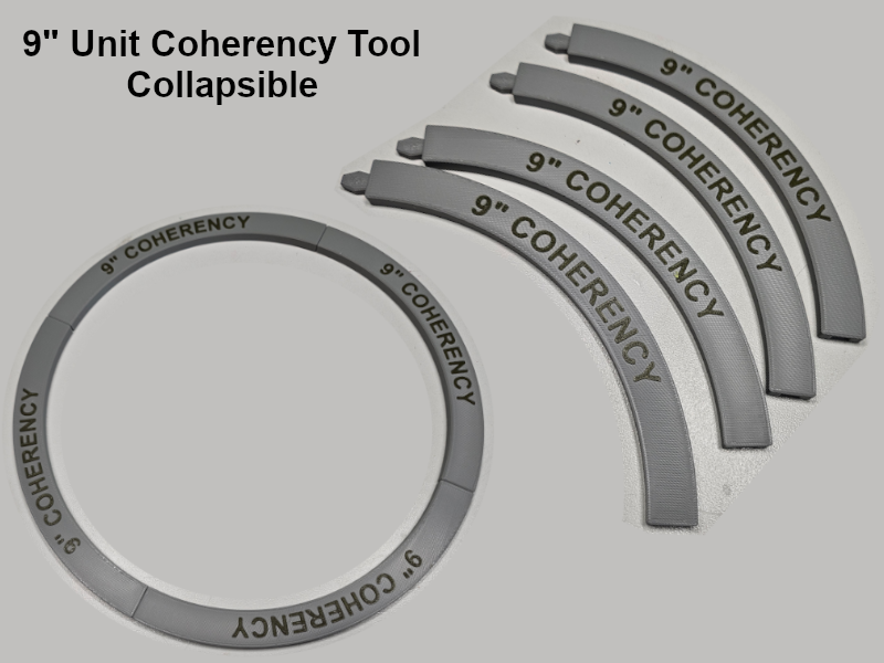 9" Unit Coherency Ring - Collapsible