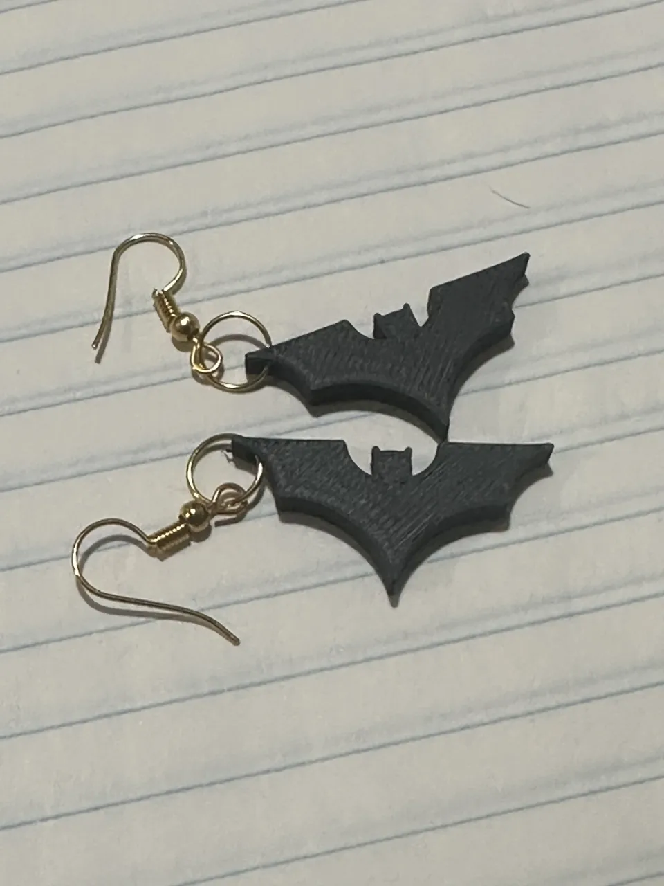 Batarang Earring view 2
