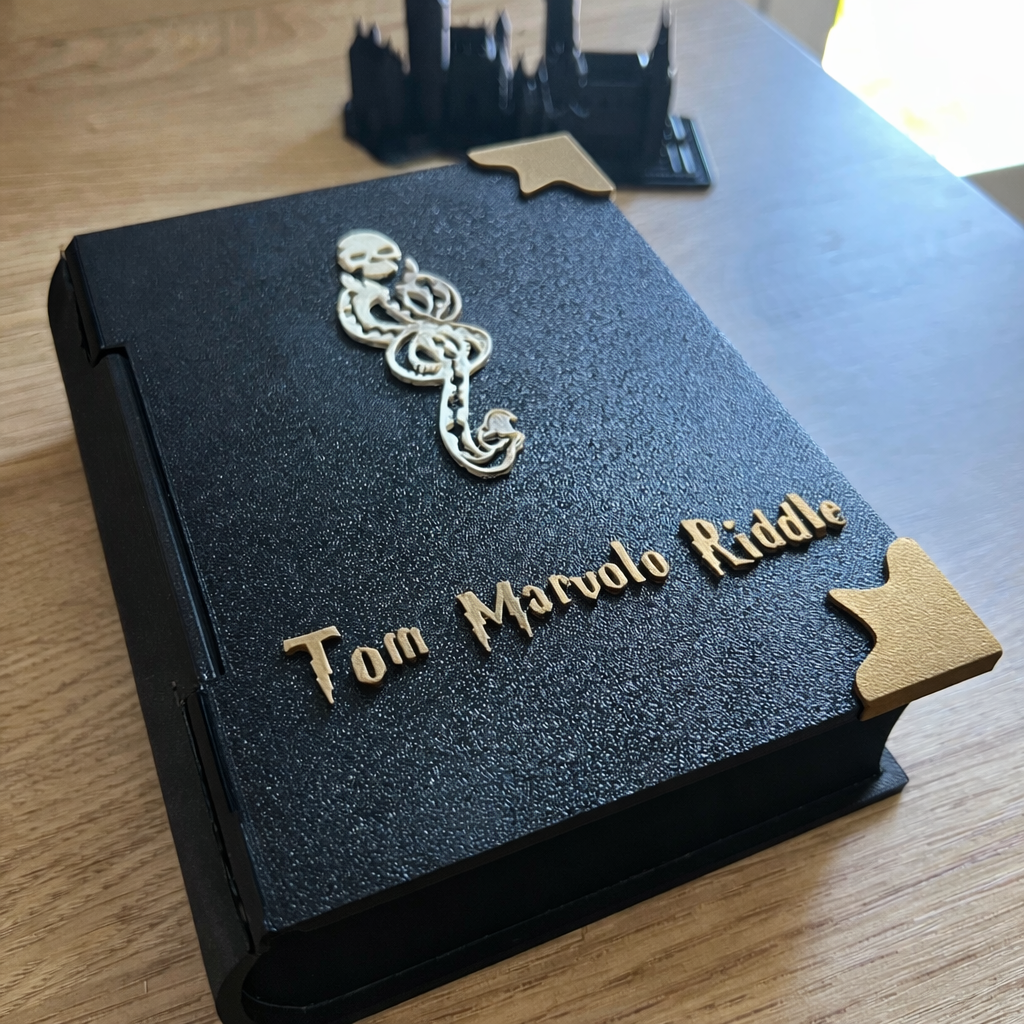 Miniatura 2 do modelo 3D Voldemort Diary-Box