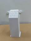 Single hanger, with the triangular texture removed from the back