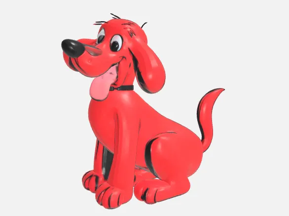 Happy Cartoon Dog