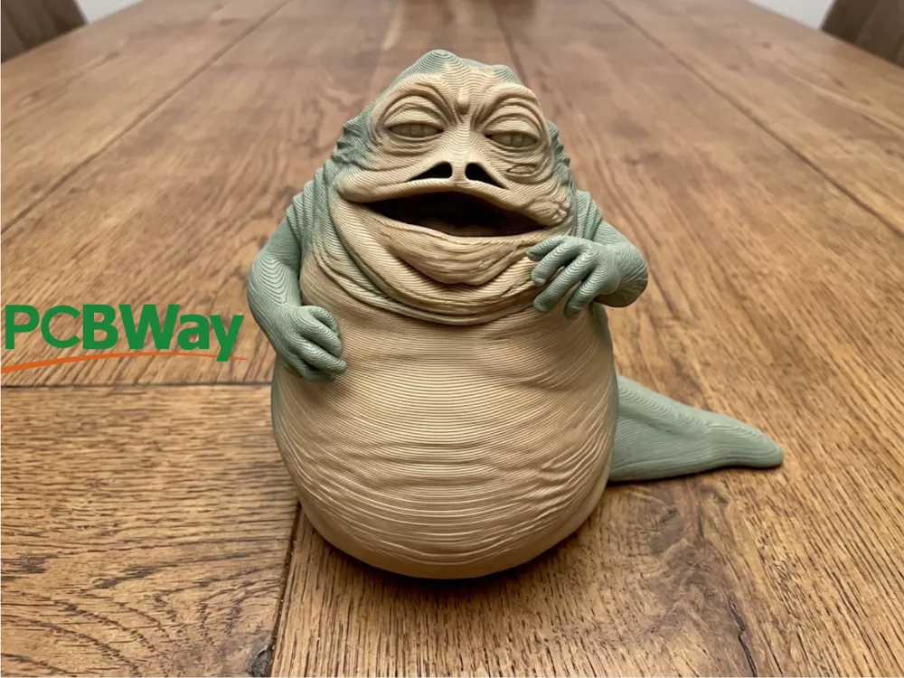 Figura decorativa: Jabba the Hutt Figure | Star Wars. Referencia del modelo original.