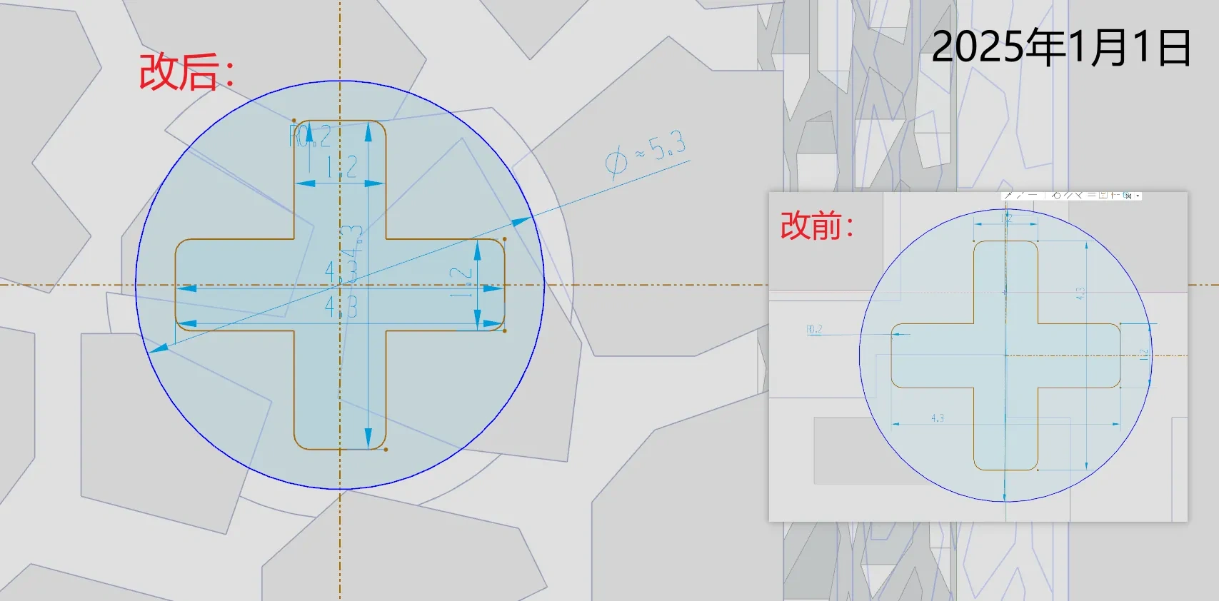 Miniatura 2 do modelo 3D 镂空键帽，仅需1g耗材