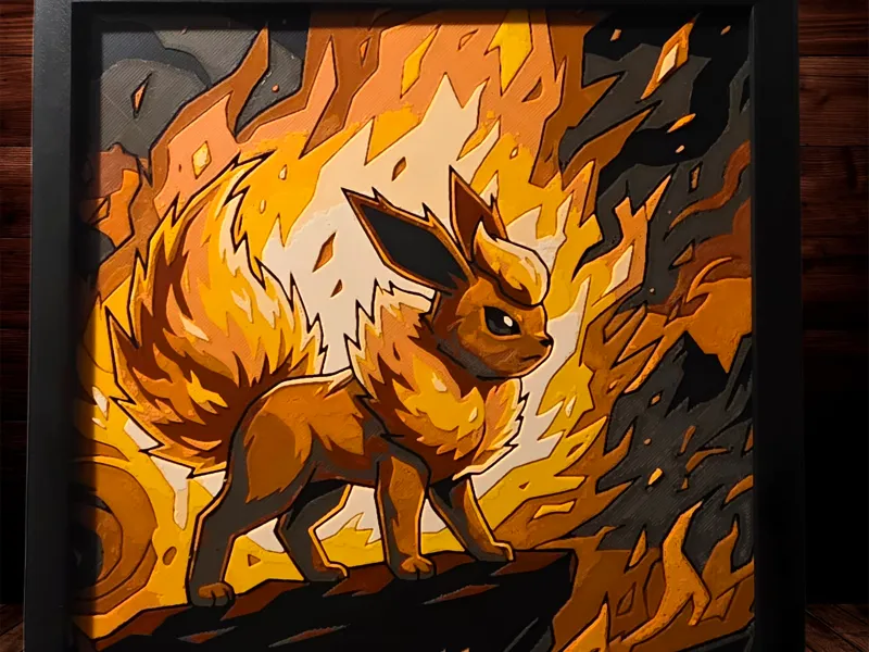 Flareon - Eeveelutions Series - Pokemon pt2