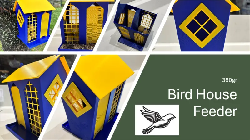 Bird House Feeder