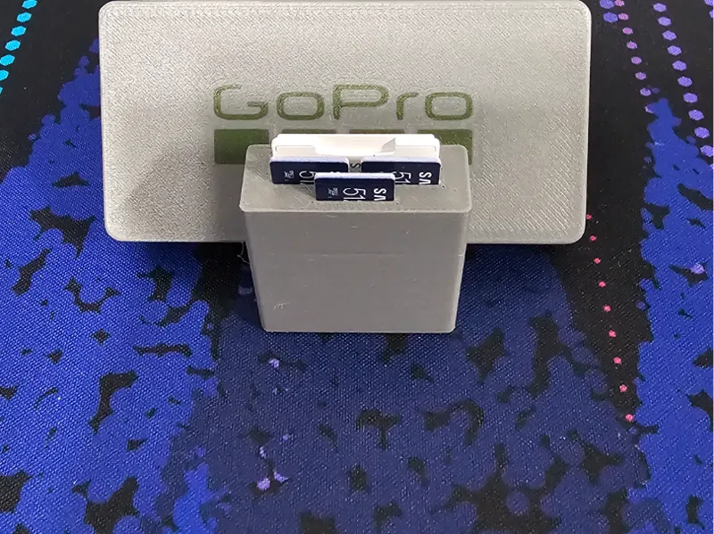 Gopro hero 13 battery box sd card organizer