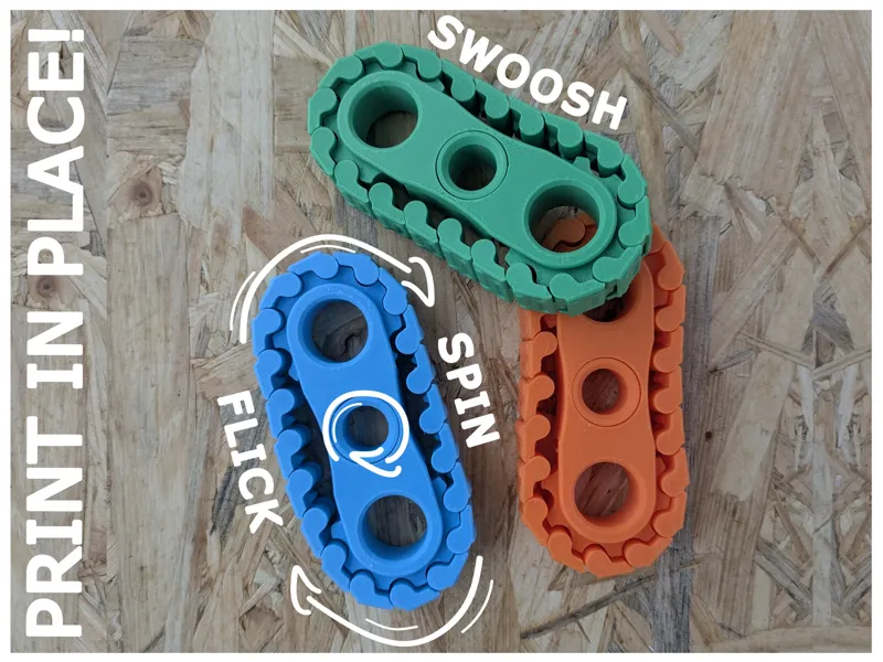 Spin Flick Swoosh Fidget