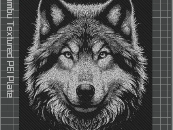 Beautiful Wolf Hueforge