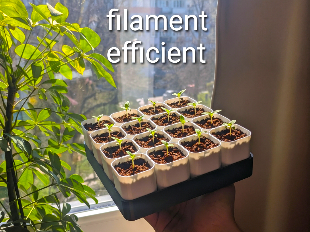 Ultra Lightweight Seed Starter Tray