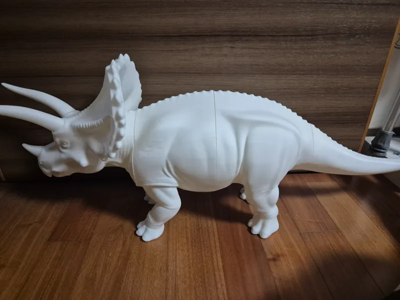 Realistic Triceratops Dinosaur 75cm