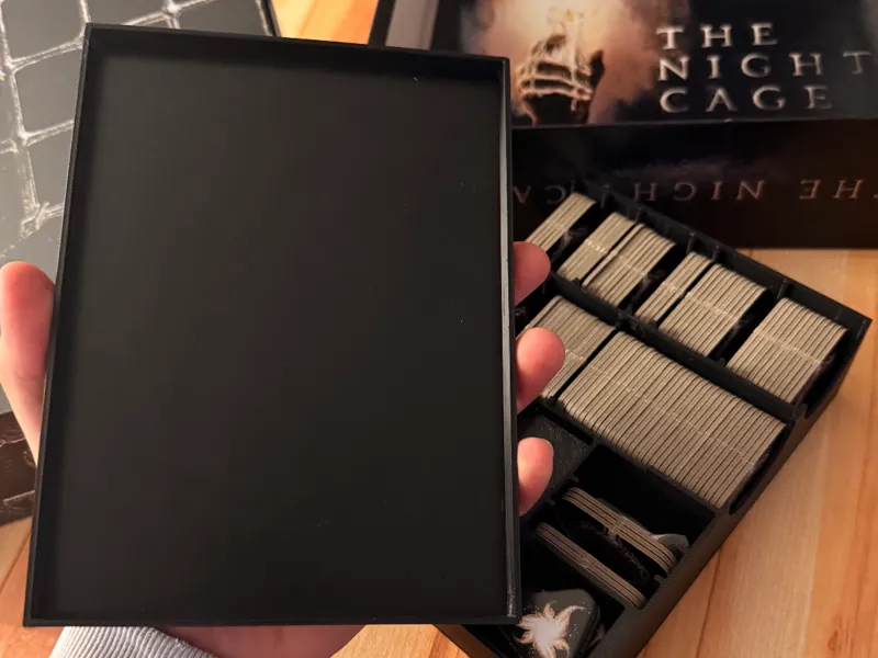 BOX LID for "The Night Cage - Organizer/Insert"