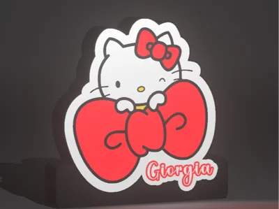 Light Box Hello Kitty 