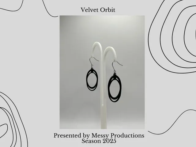 Oval Drop Earrings