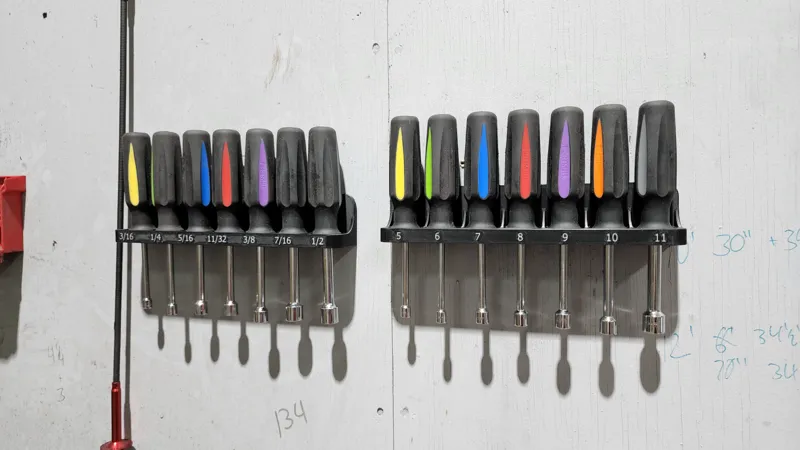 Nut Driver Wall Mount
