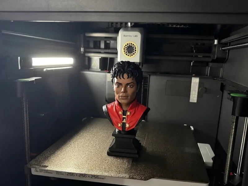 Michael Jackson 'Thriller' Bust