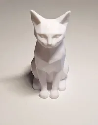 Chat low poly assis — photo 4