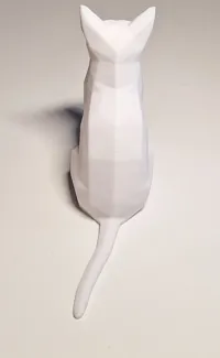 Chat low poly assis — photo 6