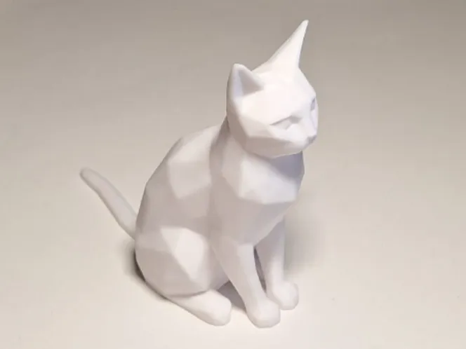 Chat low poly assis