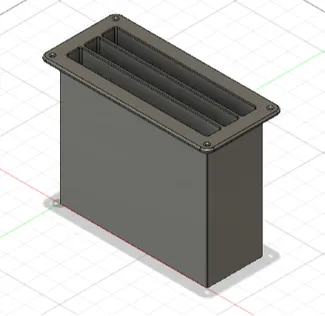 Tablet slots storage 3x