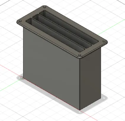 Tablet slots storage 3x