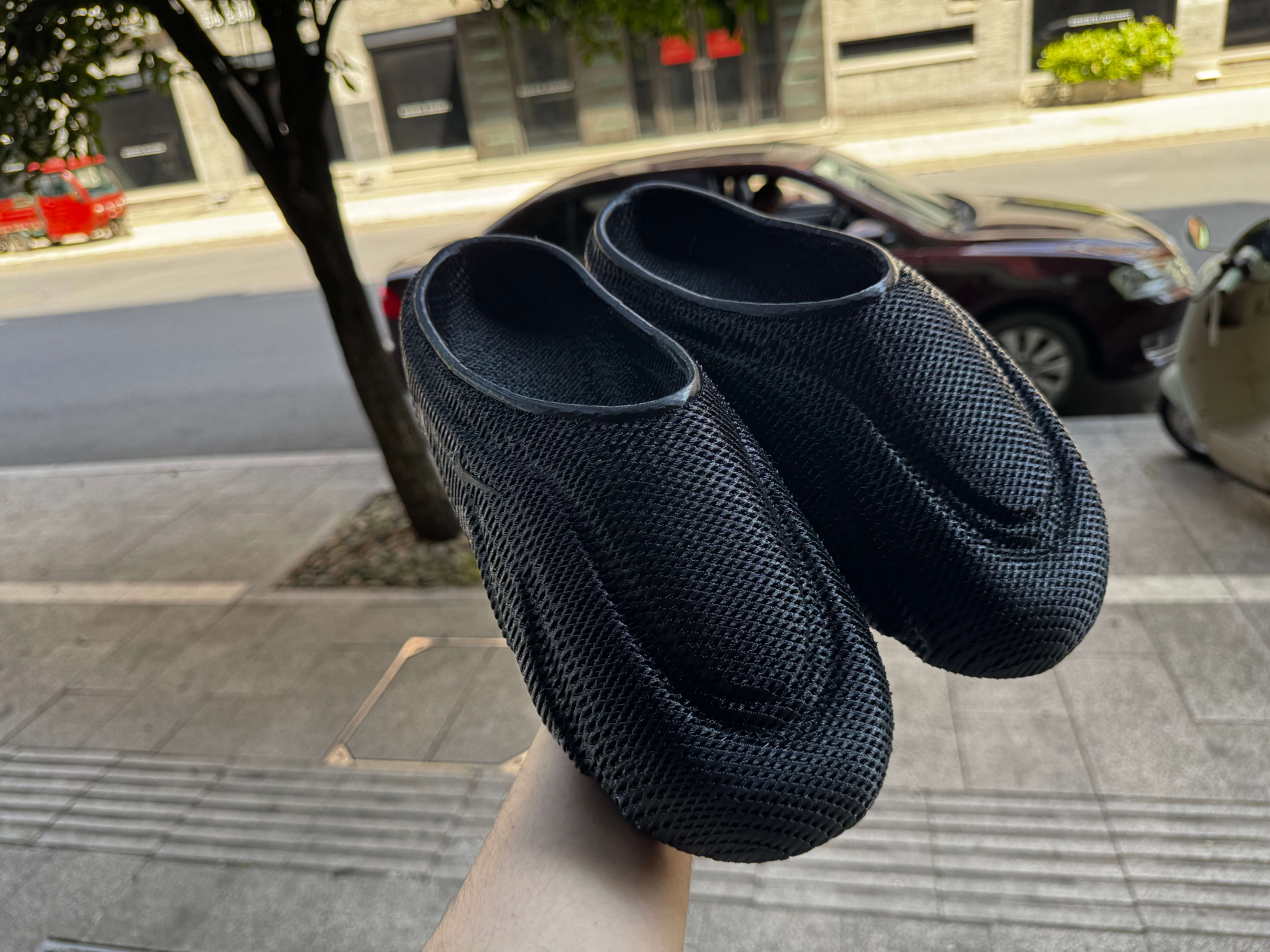 Miniatura 2 do modelo 3D 3D打印鞋-休闲拖鞋