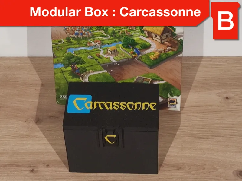 Modular Game Boxes B - Carcassonne