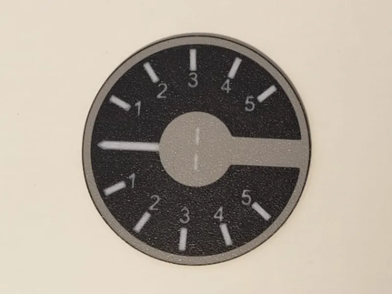 Avionics coaster Vertical Speed Indicator