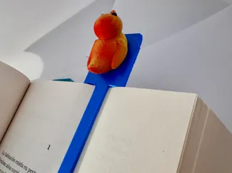 Cute Duck Bookmark | 4 Color AMS A1 Mini Optimized